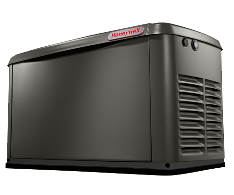Honeywell whole-home backup generator installed by R.F. Ohl